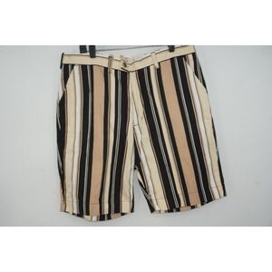 Loudmouth Golf Striped Chino Shorts Multicolor Vertical Stripe Men's 38